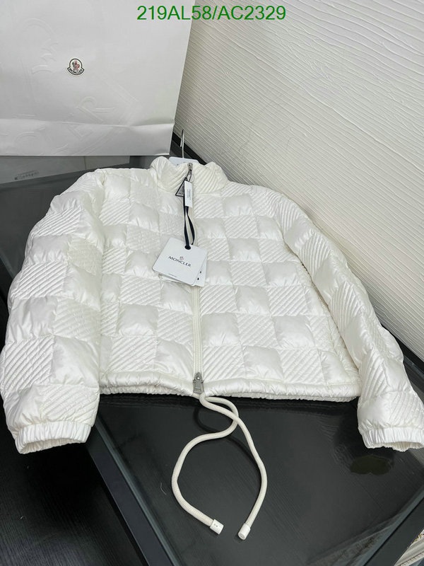 Moncler-Down jacket Women Code: AC2329 $: 219USD