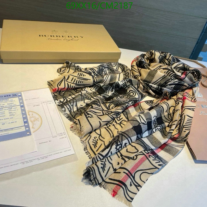 Burberry-Scarf Code: CM2187 $: 69USD