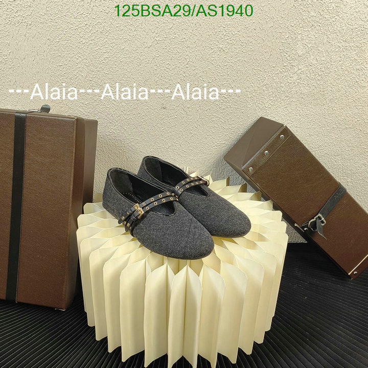 ALAIA-Women Shoes Code: AS1940 $: 125USD