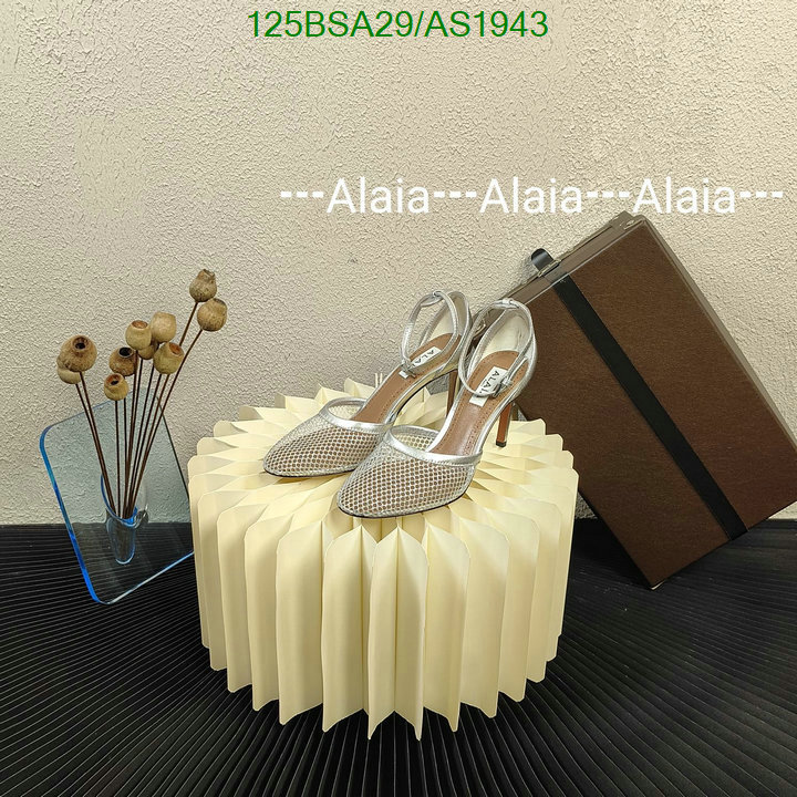 ALAIA-Women Shoes Code: AS1943 $: 125USD