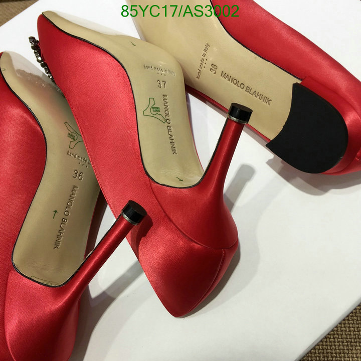 Manolo Blahnik-Women Shoes Code: AS3002 $: 85USD