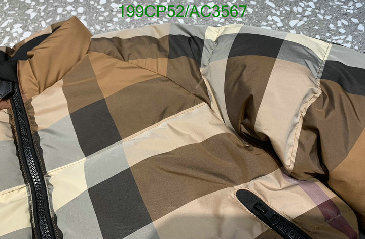 Burberry-Down jacket Women Code: AC3567 $: 199USD