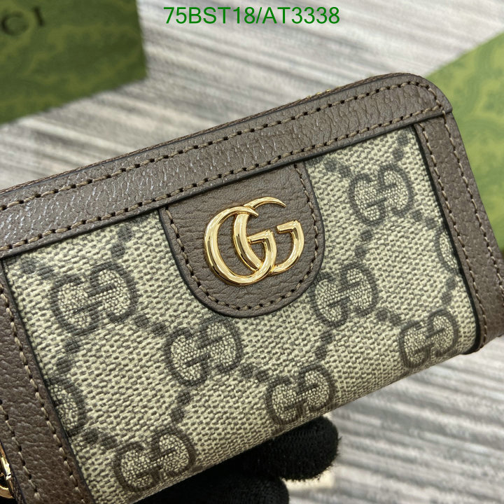 Gucci-Wallet Mirror Quality Code: AT3338 $: 75USD