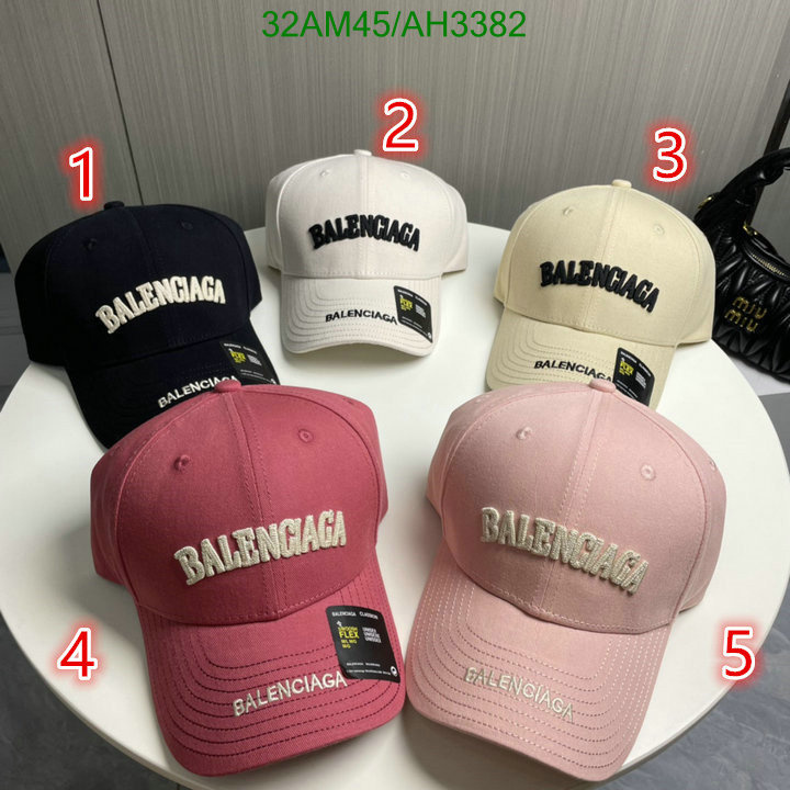 Balenciaga-Cap(Hat) Code: AH3382 $: 32USD