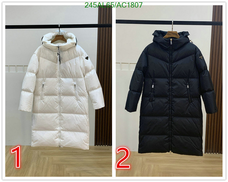 Prada-Down jacket Women Code: AC1807 $: 245USD