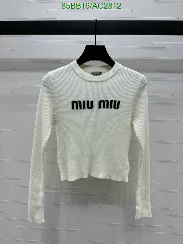 MIUMIU-Clothing Code: AC2812 $: 85USD