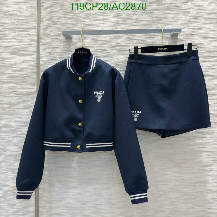 Prada-Clothing Code: AC2870 $: 119USD