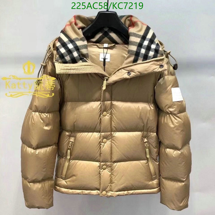 Burberry-Down jacket Women Code: KC7219 $: 225USD