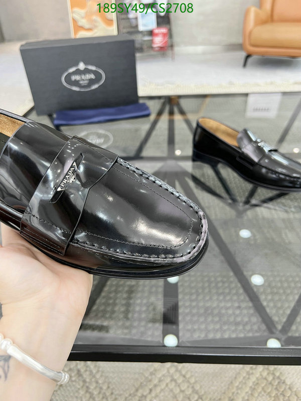 Prada-Men shoes Code: CS2708 $: 189USD