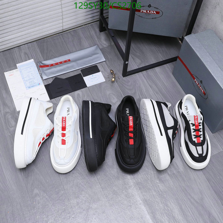 Prada-Men shoes Code: CS2706 $: 129USD