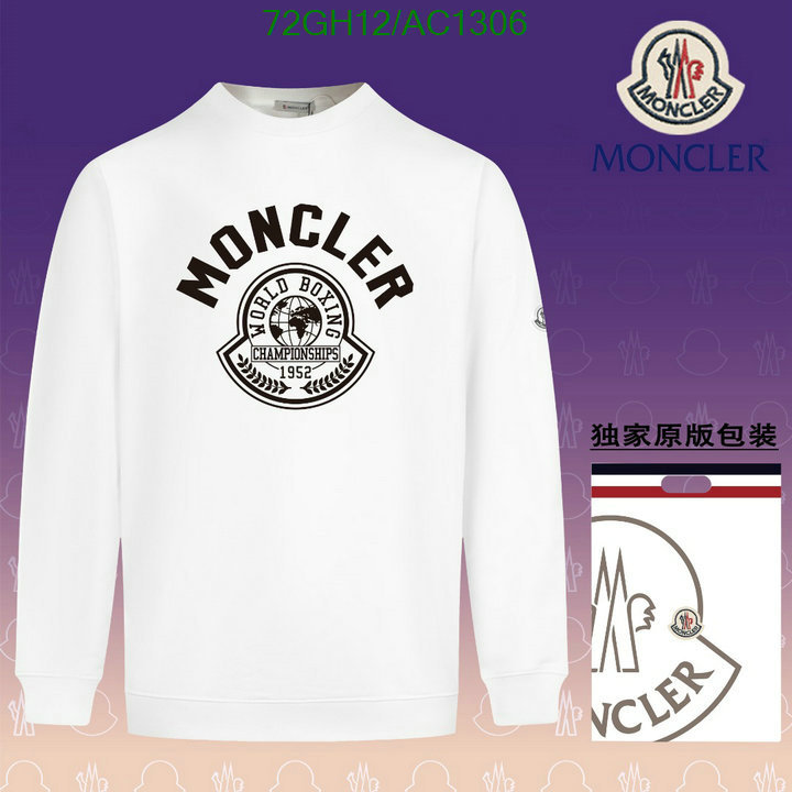 Moncler-Clothing Code: AC1306 $: 72USD