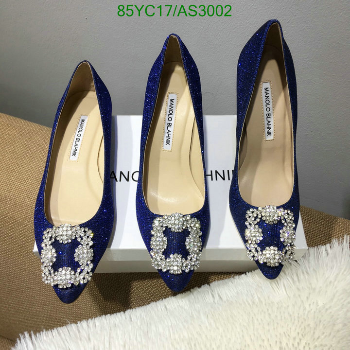 Manolo Blahnik-Women Shoes Code: AS3002 $: 85USD