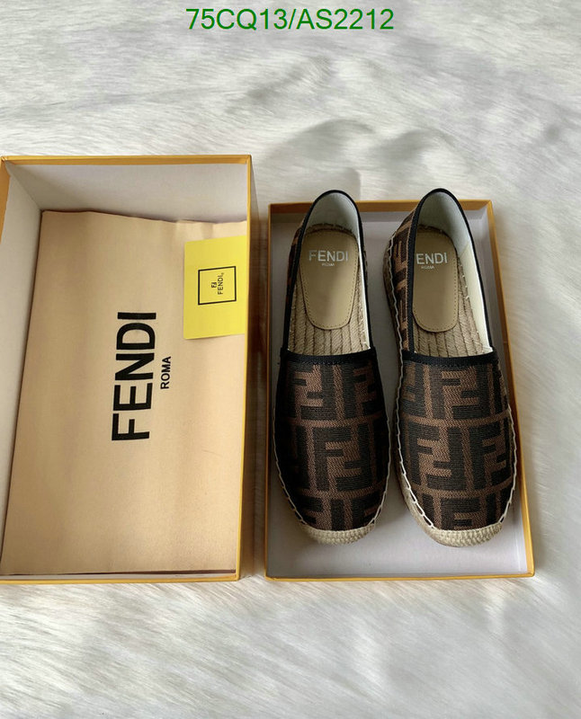 Fendi-Women Shoes Code: AS2212 $: 75USD