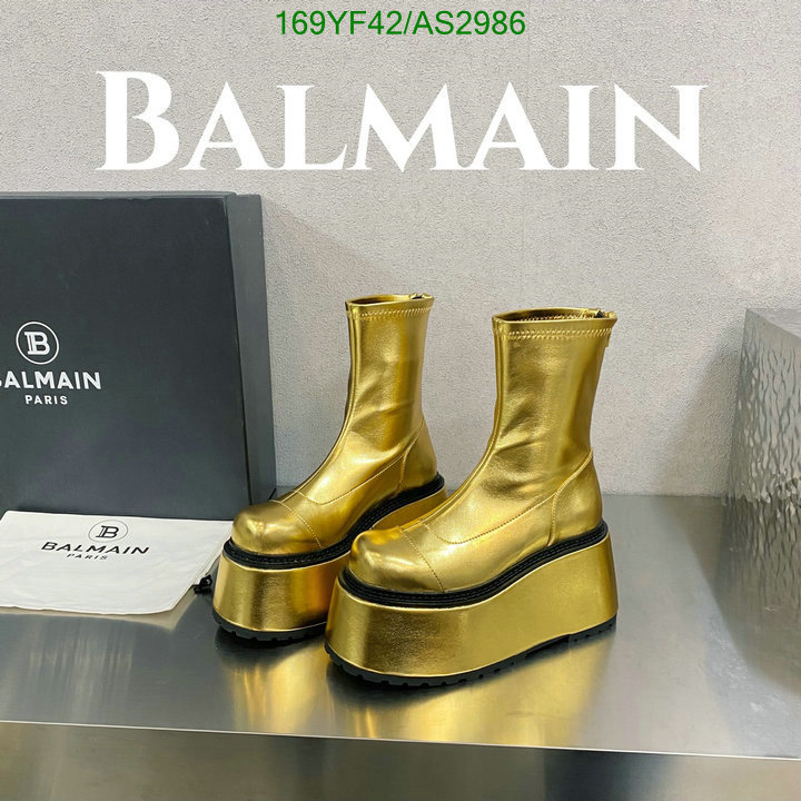 Balmain-Women Shoes Code: AS2986 $: 169USD