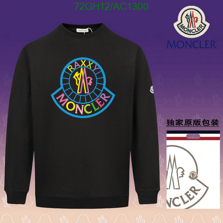 Moncler-Clothing Code: AC1300 $: 72USD