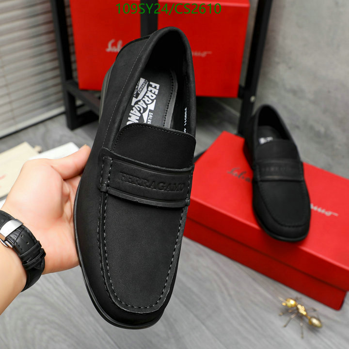 Ferragamo-Men shoes Code: CS2610 $: 109USD