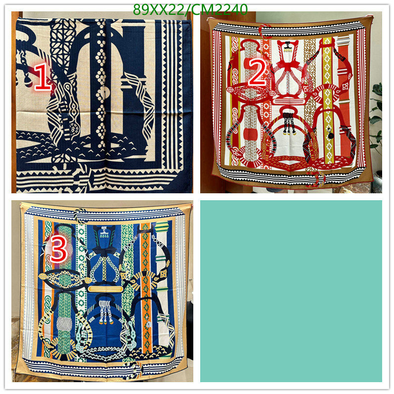 Hermes-Scarf Code: CM2240 $: 89USD