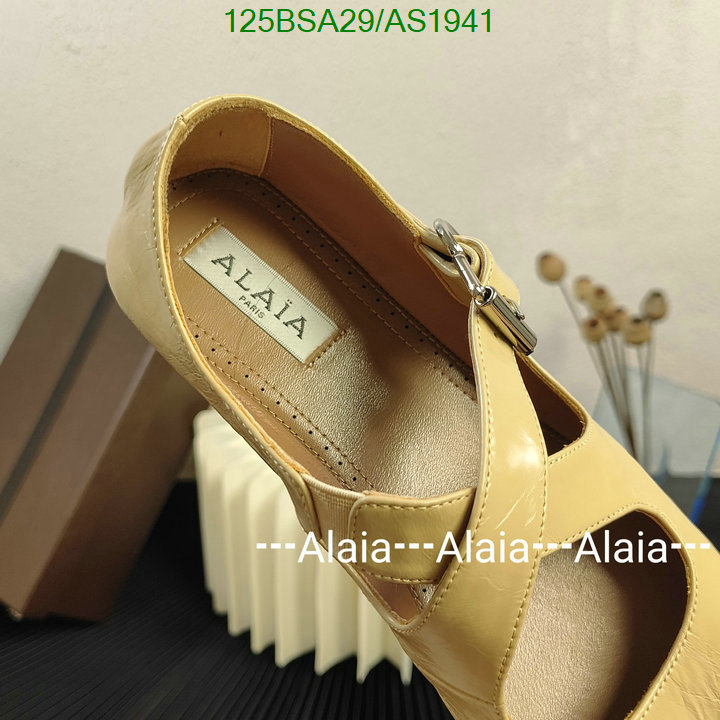 ALAIA-Women Shoes Code: AS1941 $: 125USD