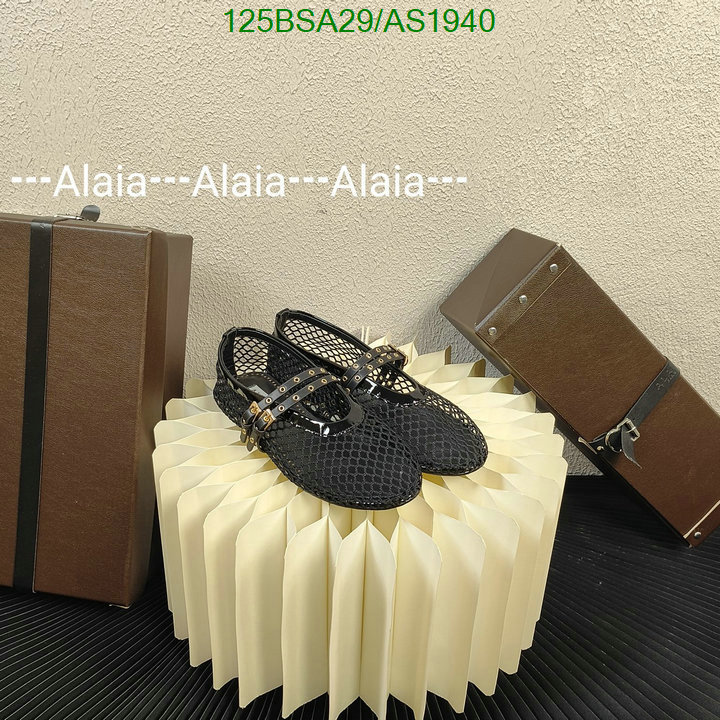 ALAIA-Women Shoes Code: AS1940 $: 125USD