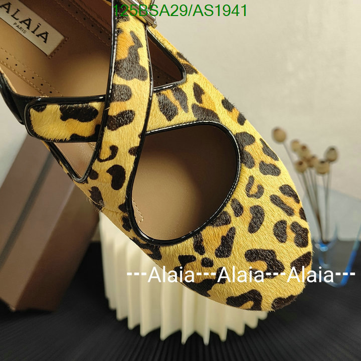 ALAIA-Women Shoes Code: AS1941 $: 125USD