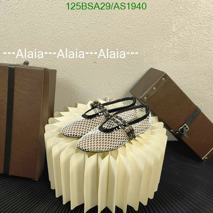 ALAIA-Women Shoes Code: AS1940 $: 125USD