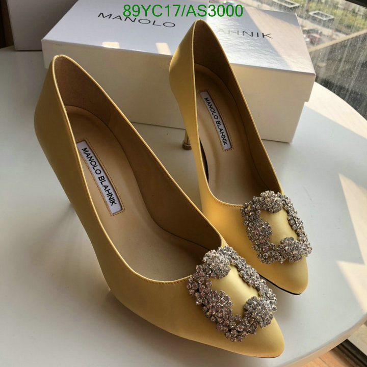 Manolo Blahnik-Women Shoes Code: AS3000 $: 89USD