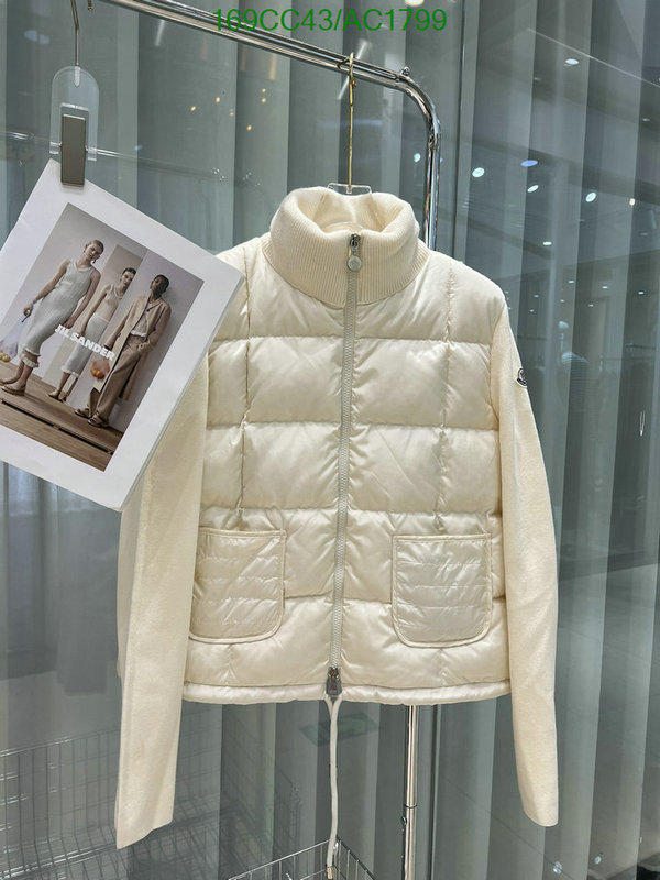 Moncler-Down jacket Women Code: AC1799 $: 169USD