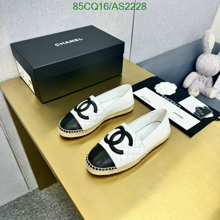 Chanel-Women Shoes Code: AS2228 $: 85USD