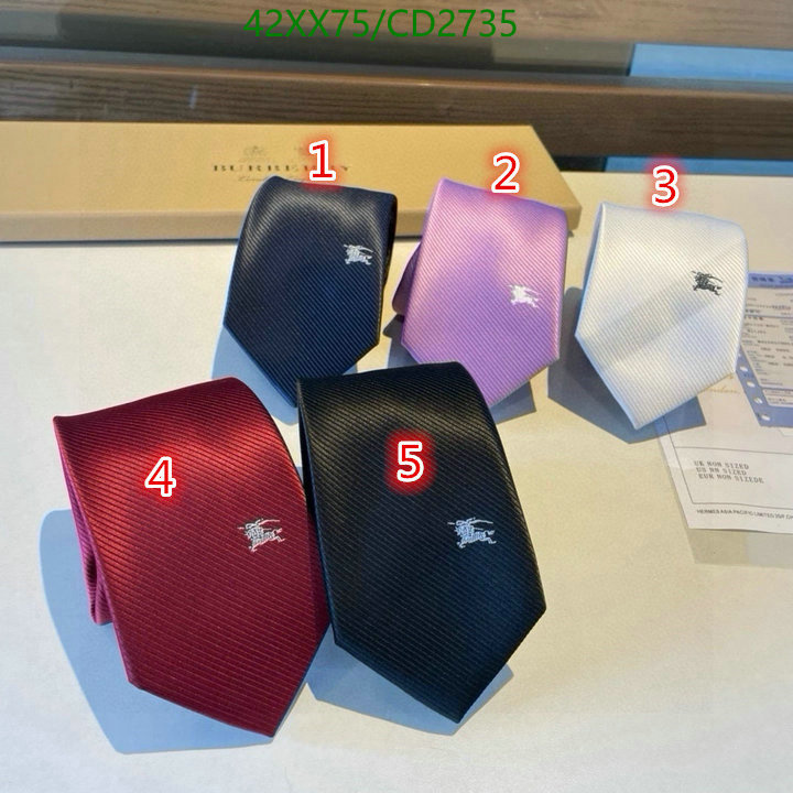 Burberry-Ties Code: CD2735 $: 42USD