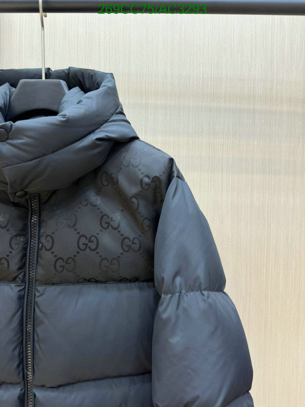 Gucci-Down jacket Women Code: AC3293 $: 269USD