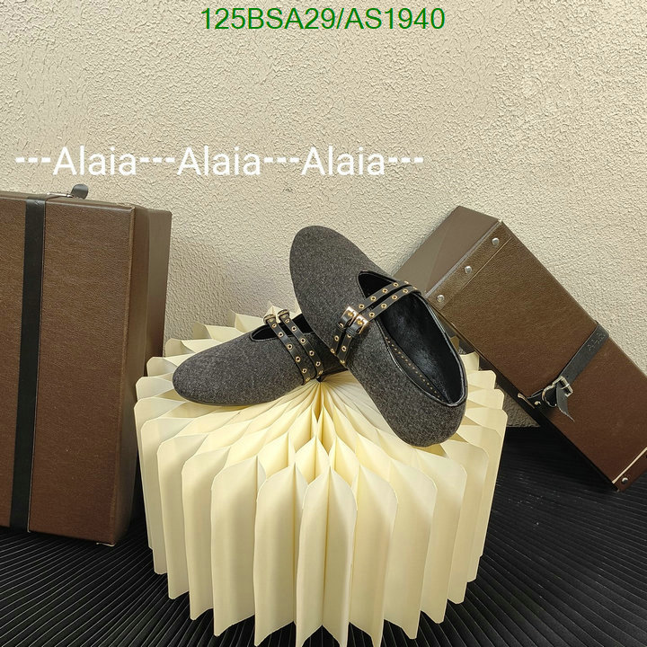 ALAIA-Women Shoes Code: AS1940 $: 125USD