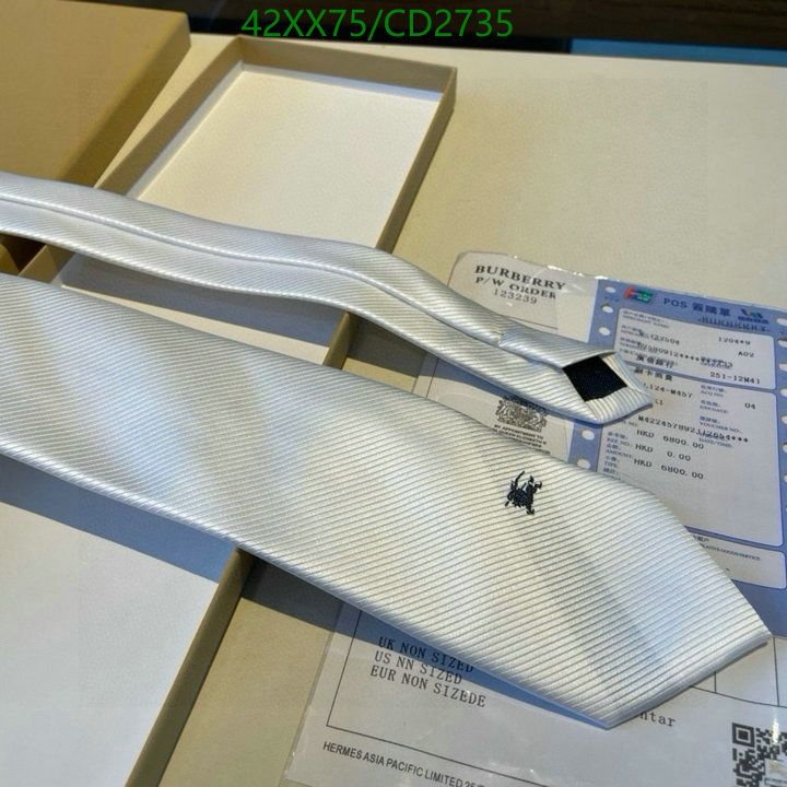 Burberry-Ties Code: CD2735 $: 42USD