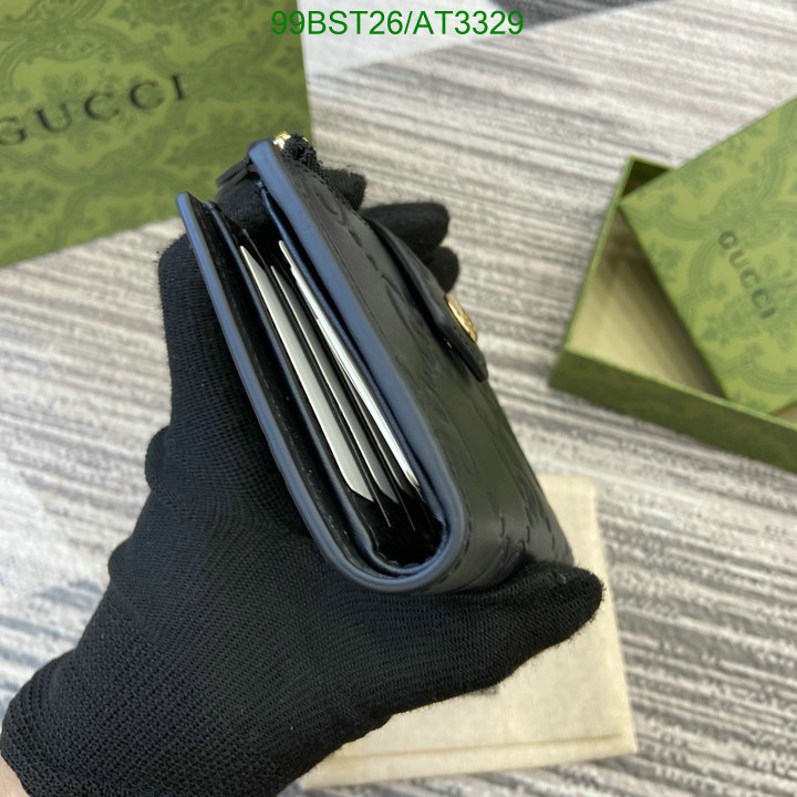 Gucci-Wallet Mirror Quality Code: AT3329 $: 99USD