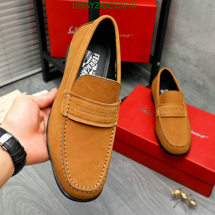 Ferragamo-Men shoes Code: CS2610 $: 109USD