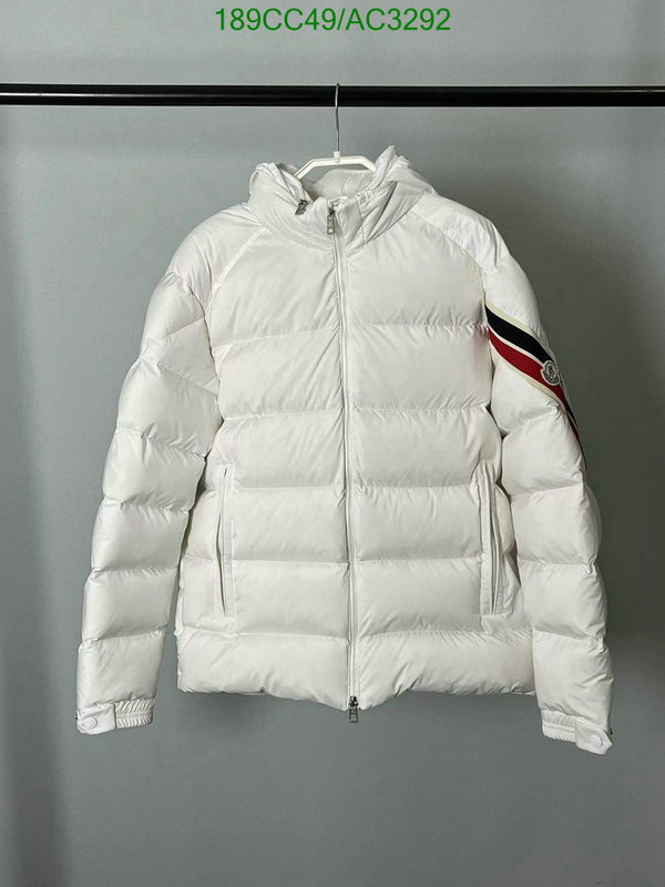 Moncler-Down jacket Men Code: AC3292 $: 189USD