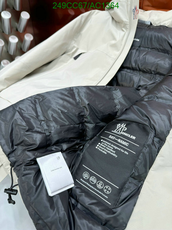 Moncler-Down jacket Men Code: AC1364 $: 249USD