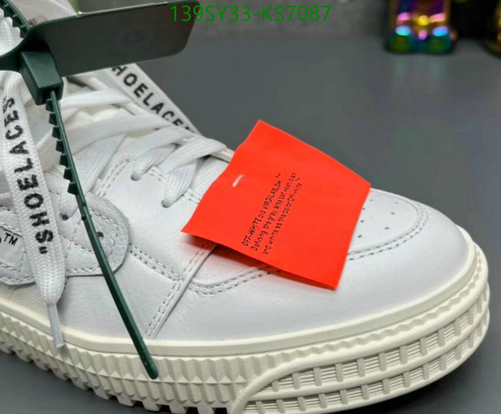 Off-White-Women Shoes Code: KS7087 $: 139USD