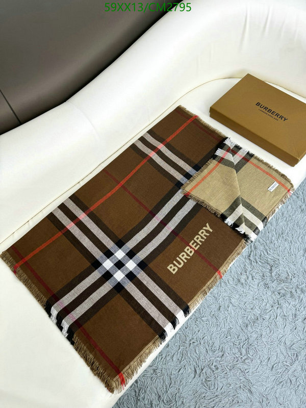 Burberry-Scarf Code: CM2795 $: 59USD