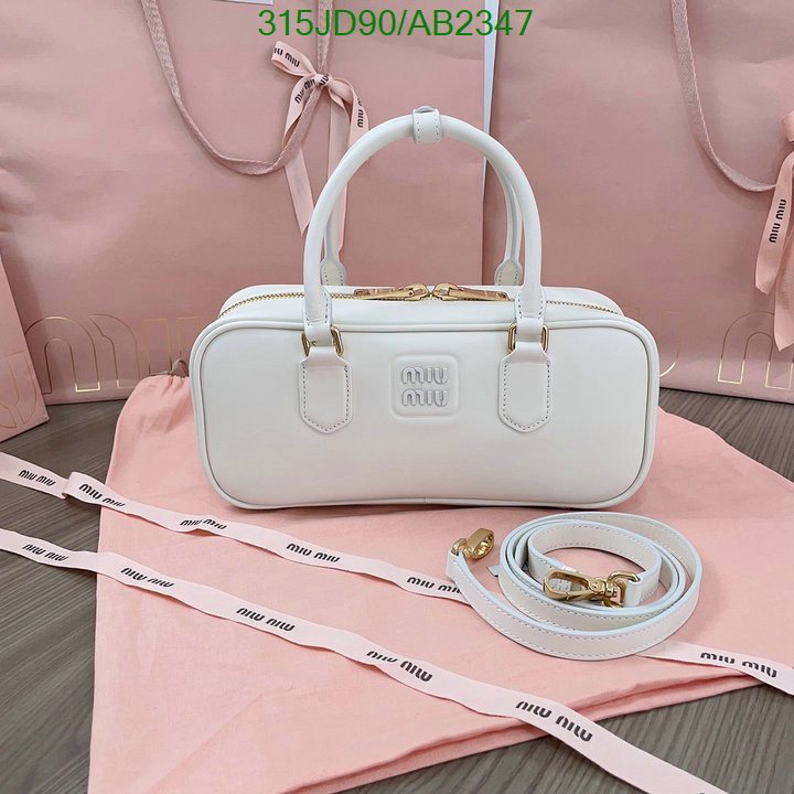 Miu Miu-Bag-Mirror Quality Code: AB2347 $: 315USD