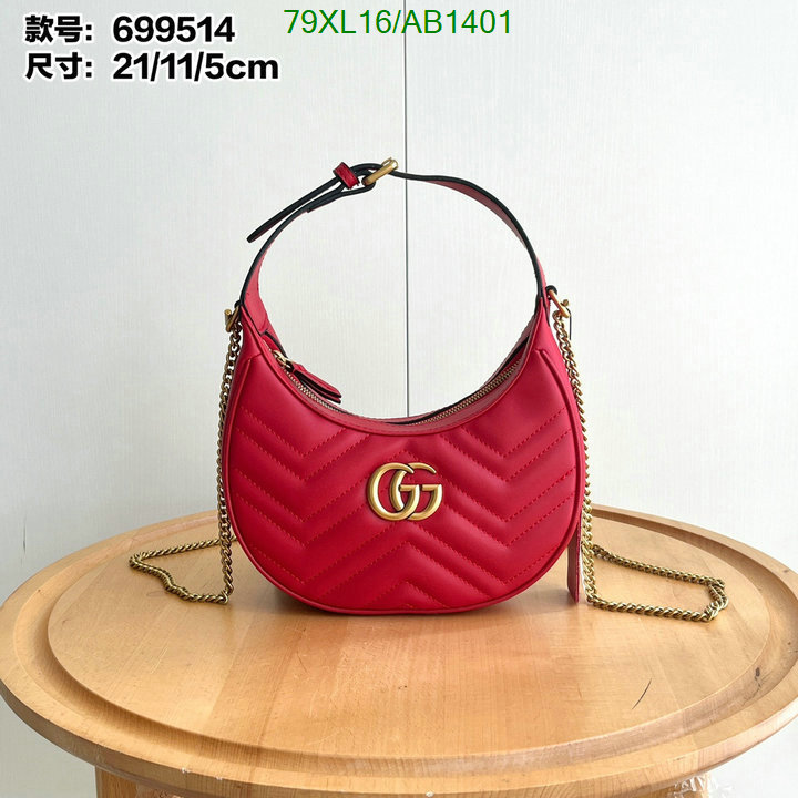 Gucci-Bag-4A Quality Code: AB1401 $: 79USD