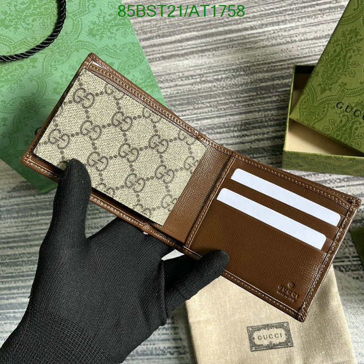 Gucci-Wallet Mirror Quality Code: AT1758 $: 85USD