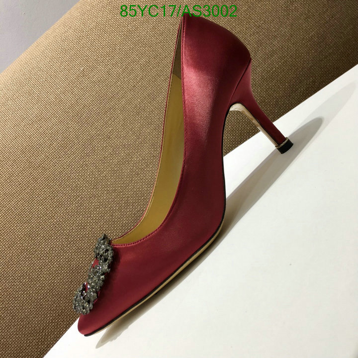 Manolo Blahnik-Women Shoes Code: AS3002 $: 85USD