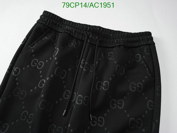 Gucci-Clothing Code: AC1951 $: 79USD