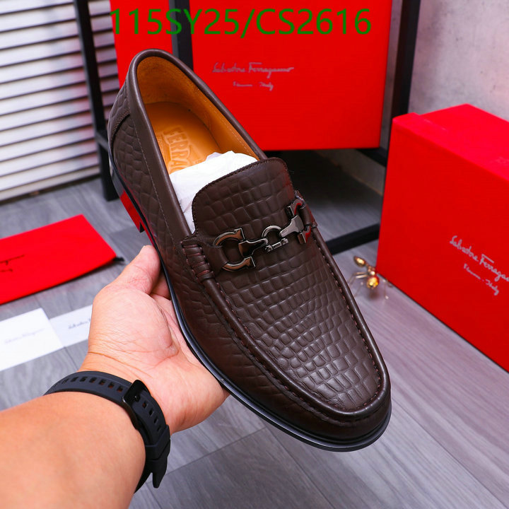 Ferragamo-Men shoes Code: CS2616 $: 115USD