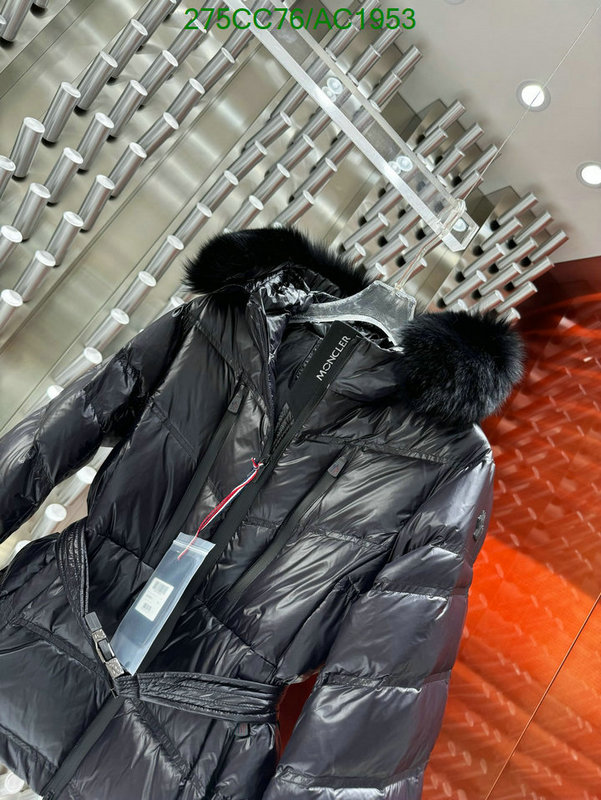 Moncler-Down jacket Women Code: AC1953 $: 275USD