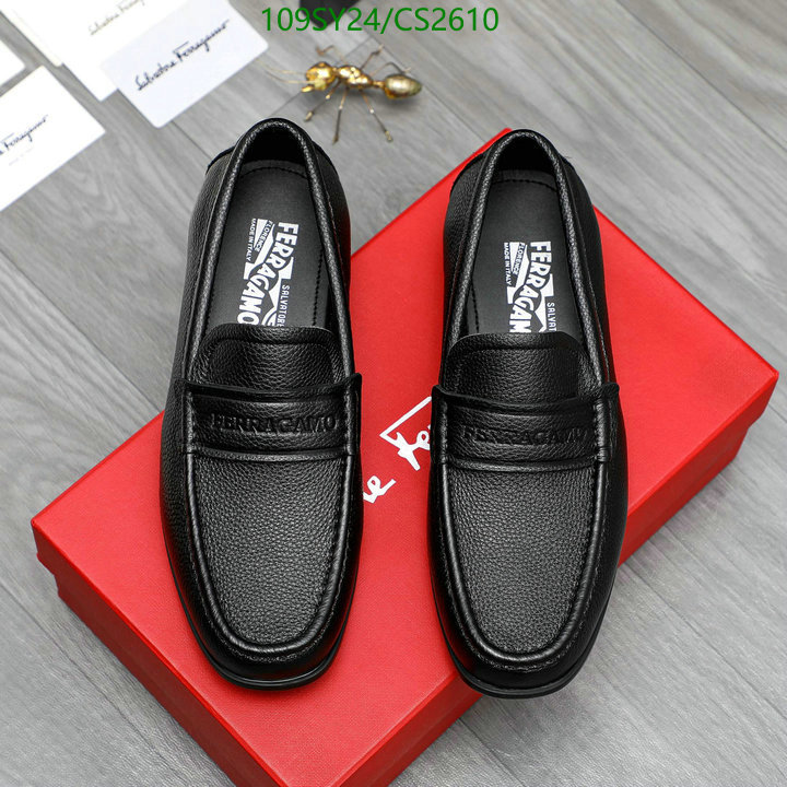 Ferragamo-Men shoes Code: CS2610 $: 109USD