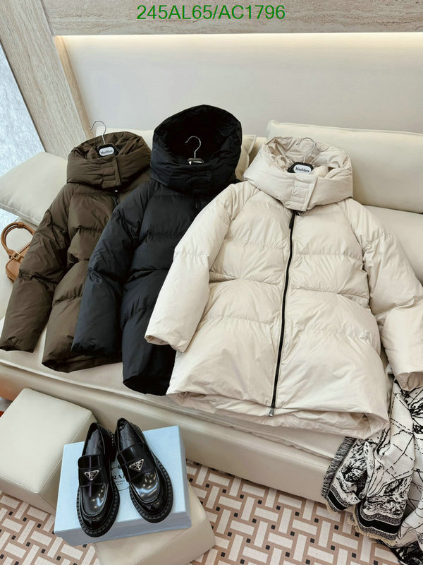 MaxMara-Down jacket Women Code: AC1796 $: 245USD