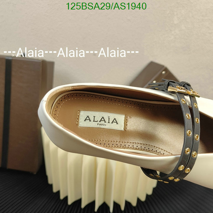 ALAIA-Women Shoes Code: AS1940 $: 125USD