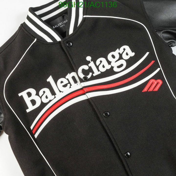 Balenciaga-Clothing Code: AC1136 $: 99USD