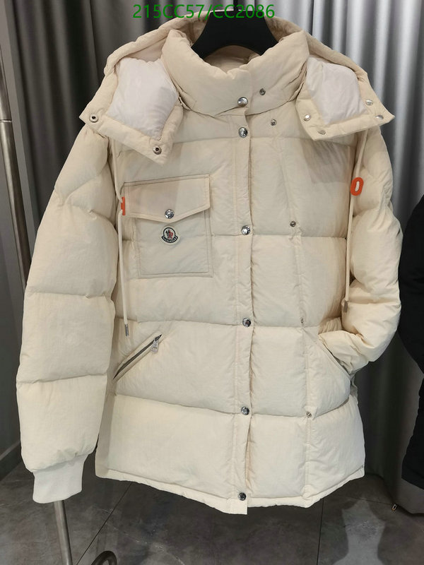 Moncler-Down jacket Women Code: CC2086 $: 215USD